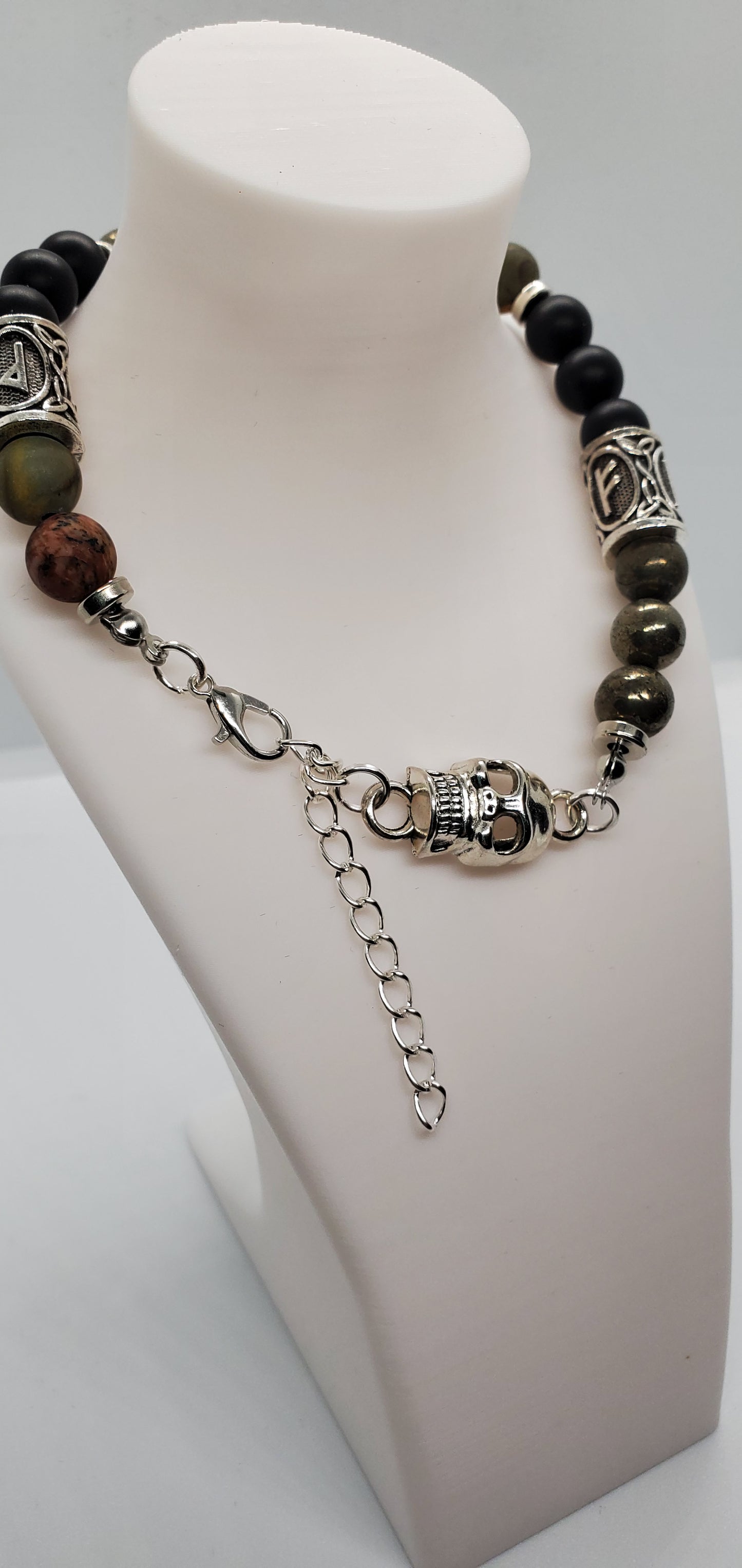 Ancient Symbol Mens Bracelet 8" Size - Cinnful Charms Jewelry