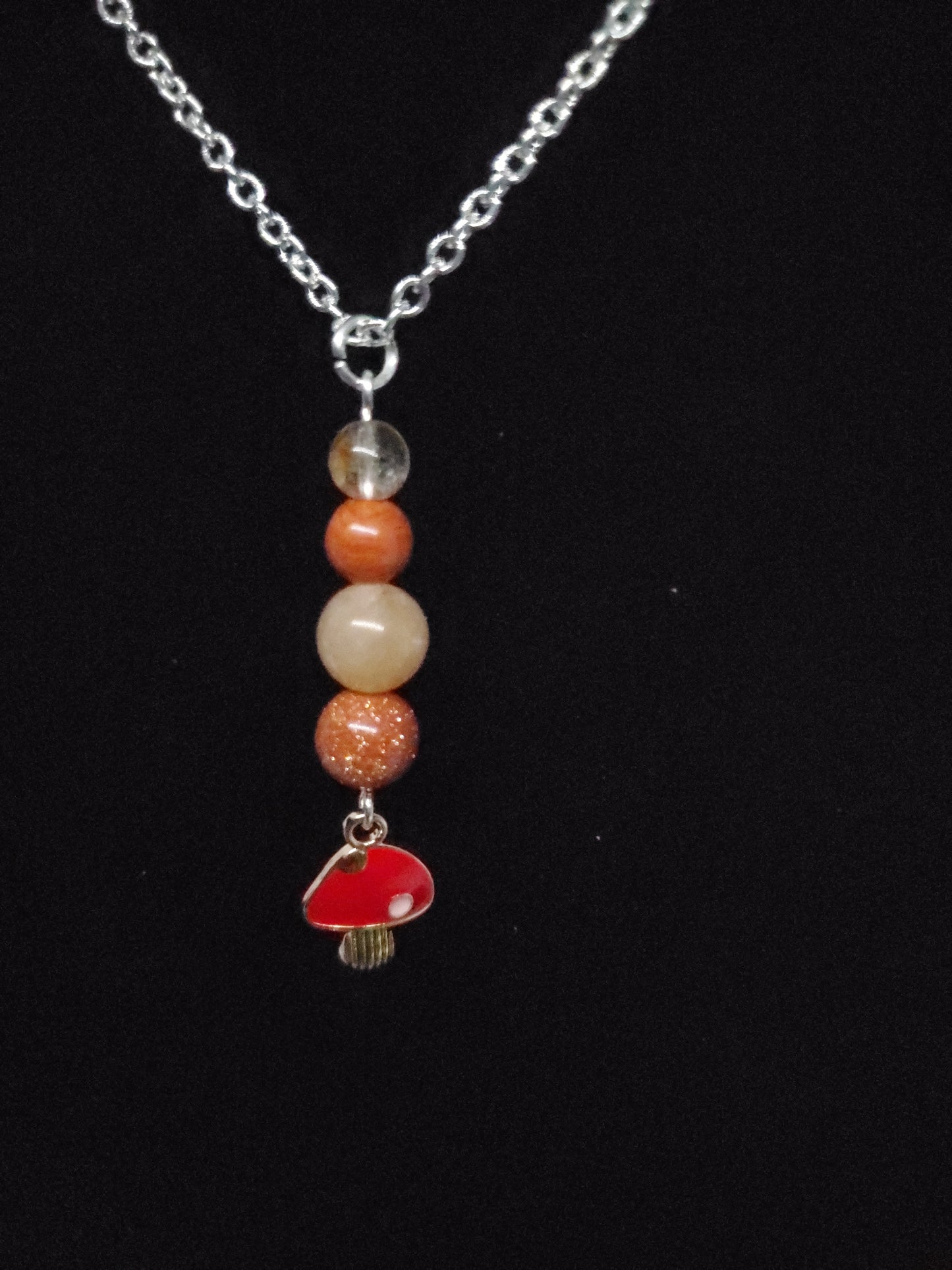 Mushroom Magic Necklace - Cinnful Charms Jewelry