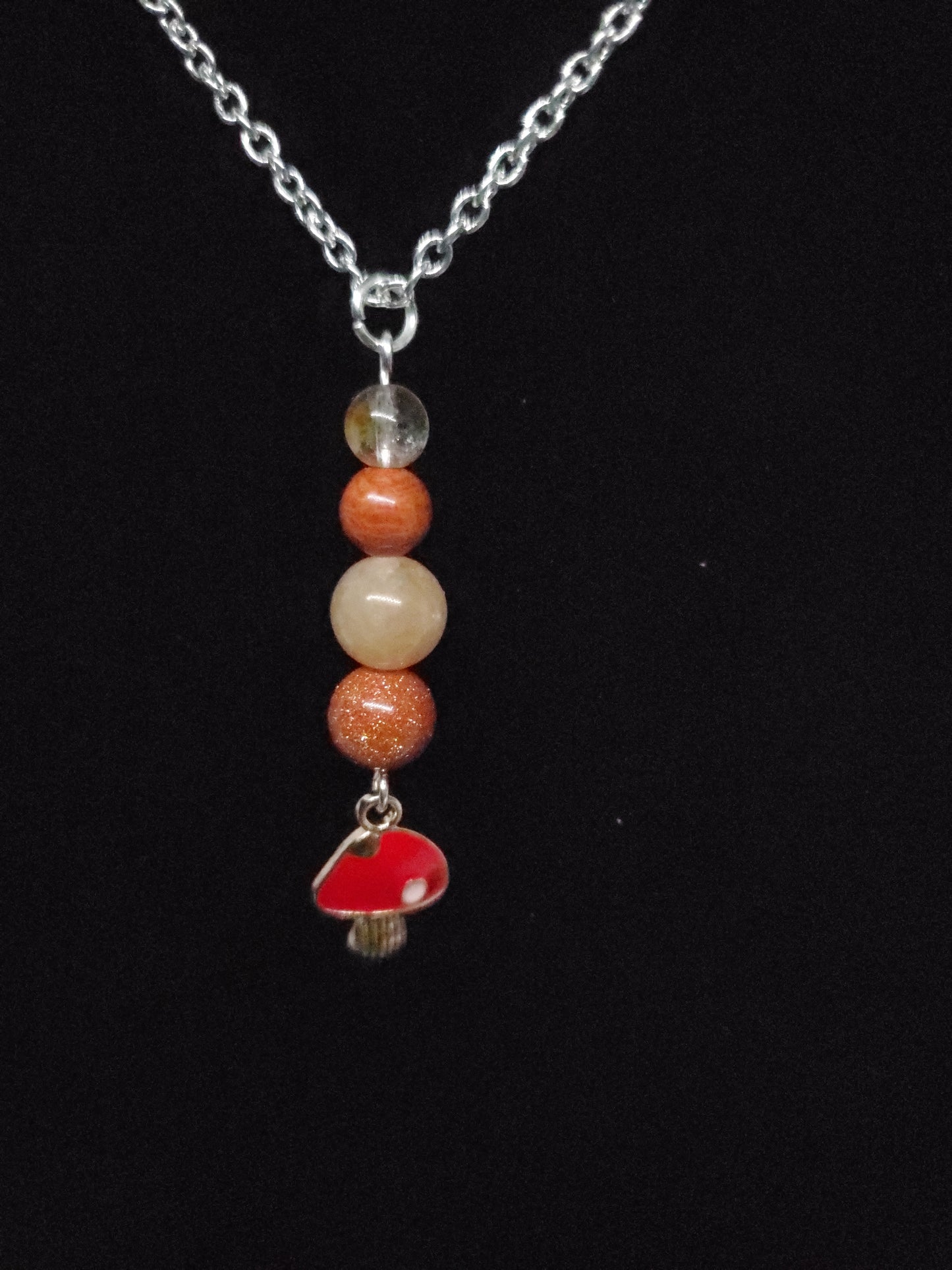 Mushroom Magic Necklace - Cinnful Charms Jewelry