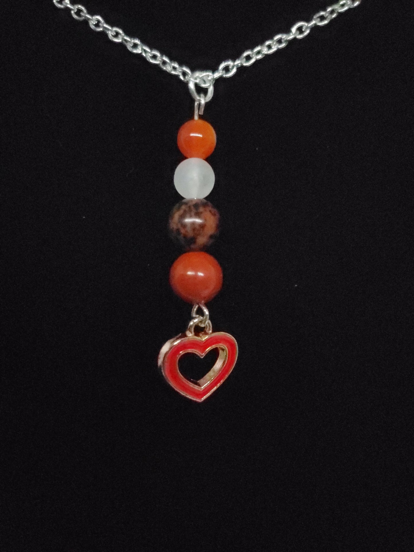 "Heart of Fire" Necklace