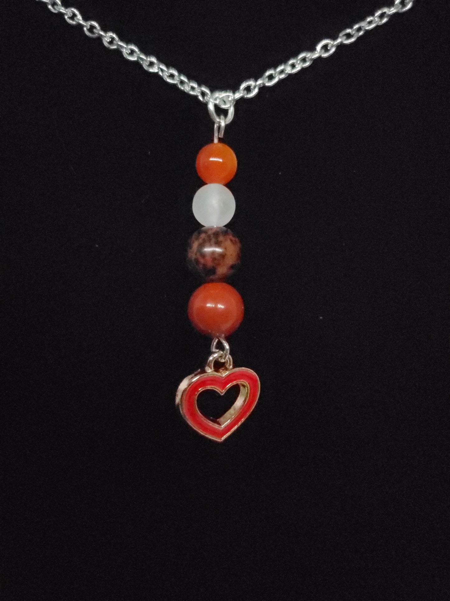 "Heart of Fire" Necklace