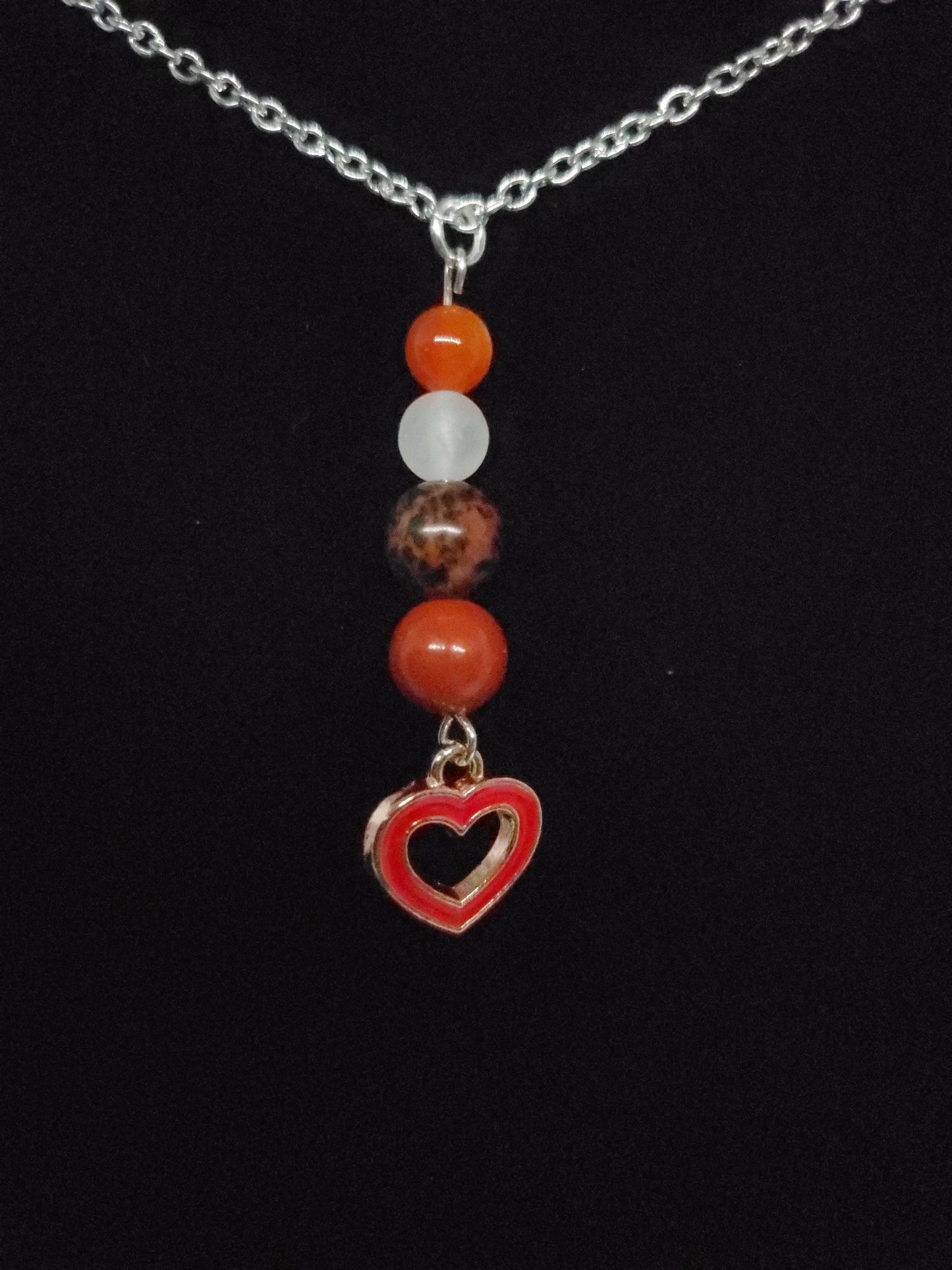 "Heart of Fire" Necklace