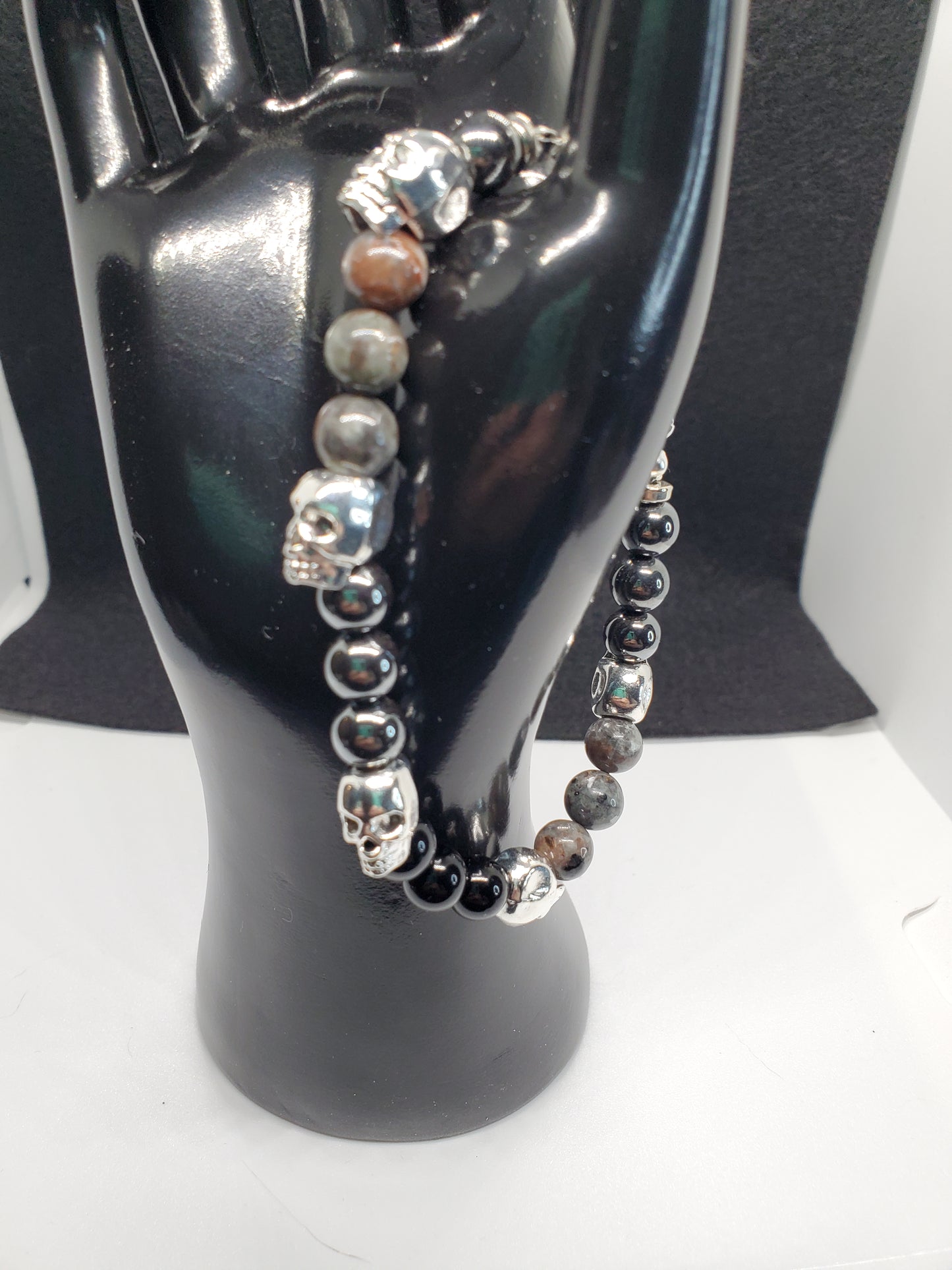 "Viking Skull Bracelet for Men"