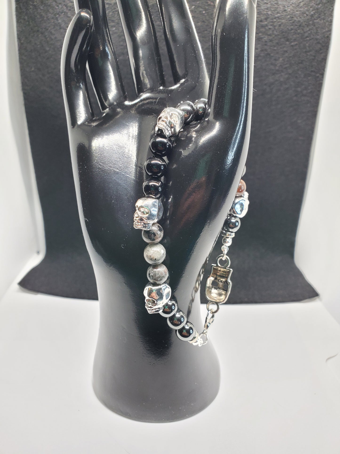 "Viking Skull Bracelet for Men"