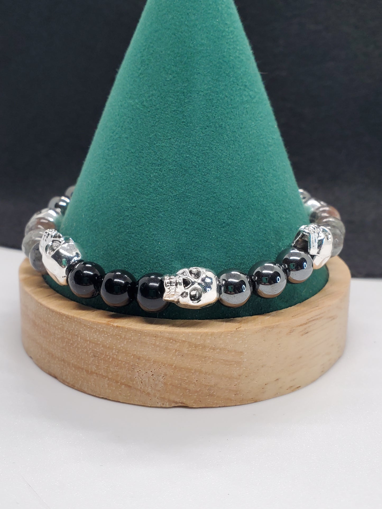 "Viking Skull Bracelet for Men"
