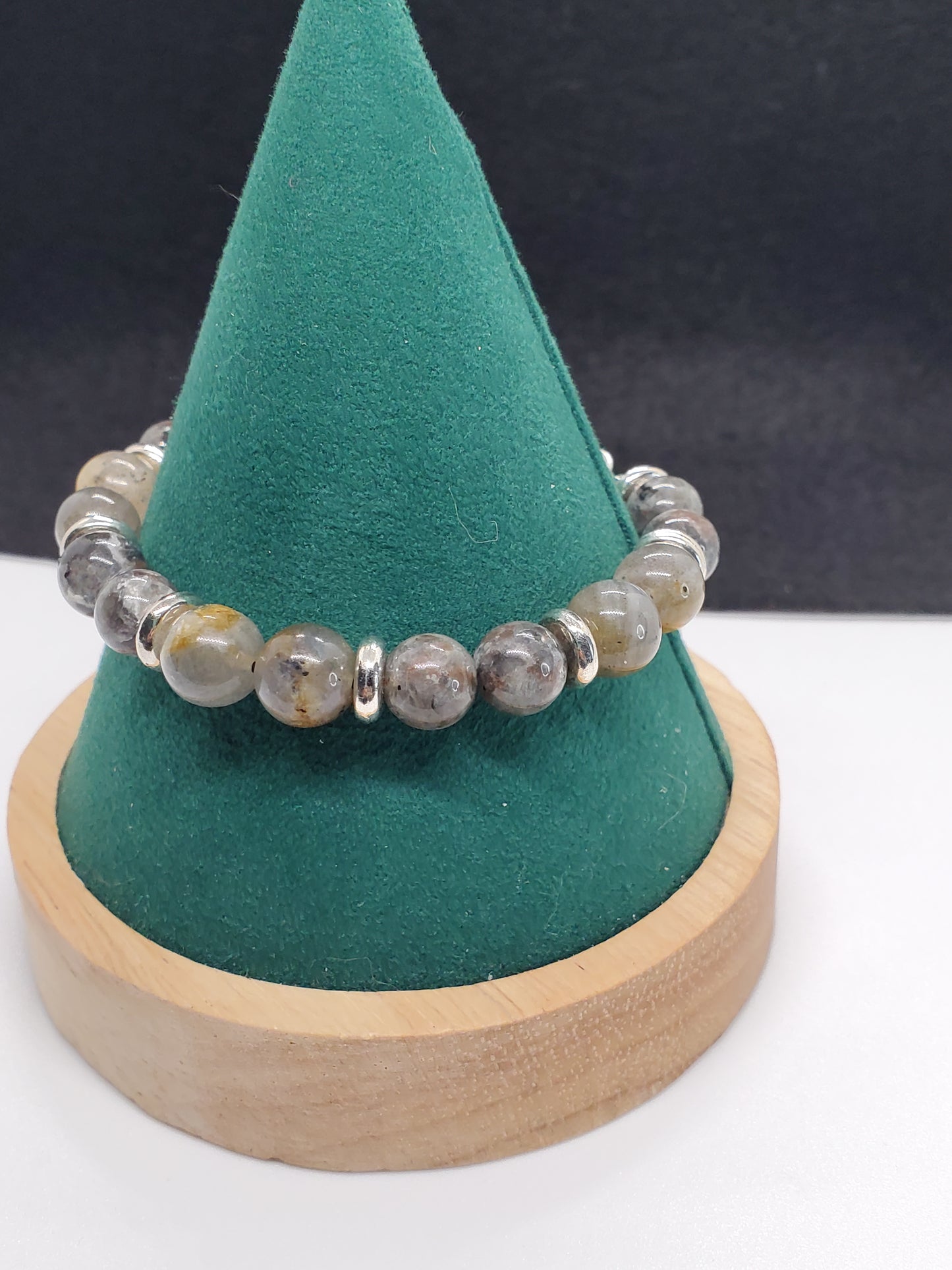 "Northern Lights Bracelet" Men's 7.5" Size - Cinnful Charms Jewelry