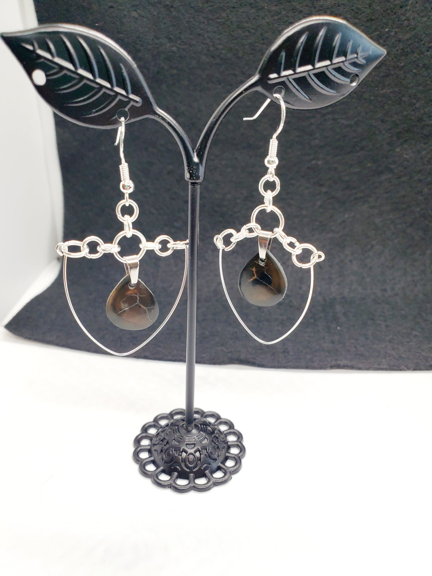 The Dragon's Tears Septerian Earrings - Cinnful Charms Jewelry