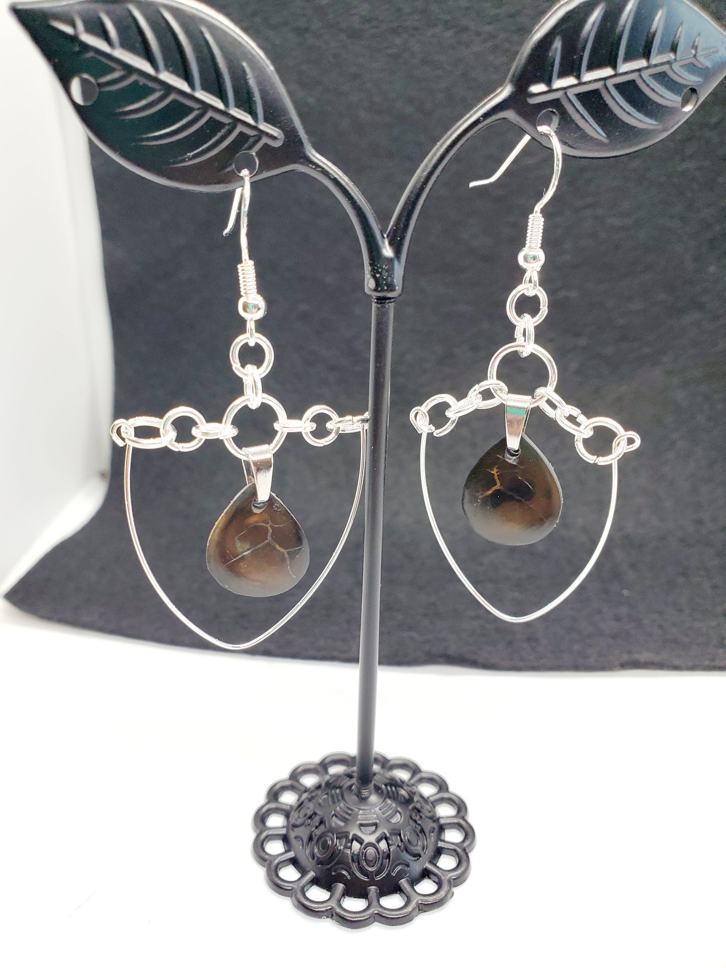 The Dragon's Tears Septerian Earrings - Cinnful Charms Jewelry