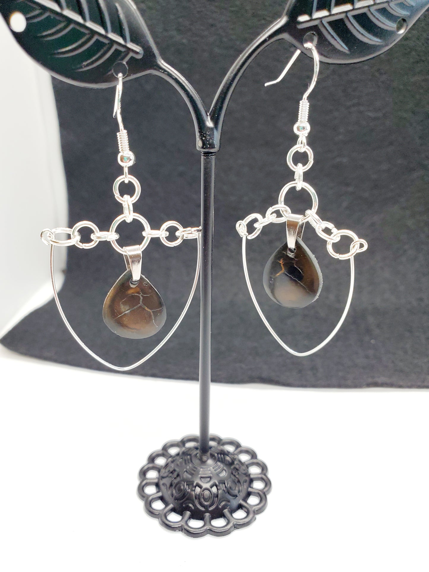 The Dragon's Tears Septerian Earrings - Cinnful Charms Jewelry