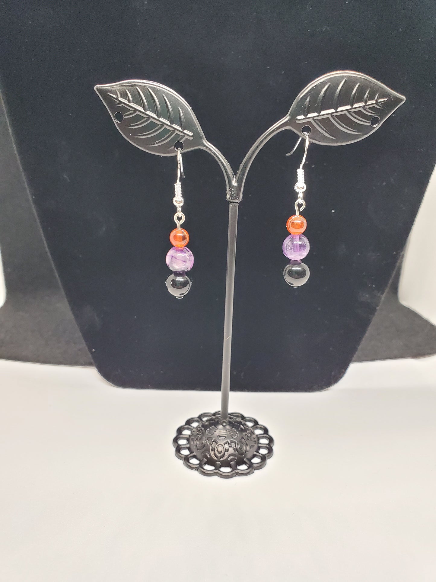 The Ultimate Suns Fan Accessory: Gemstone Basketball Earrings. - Cinnful Charms Jewelry