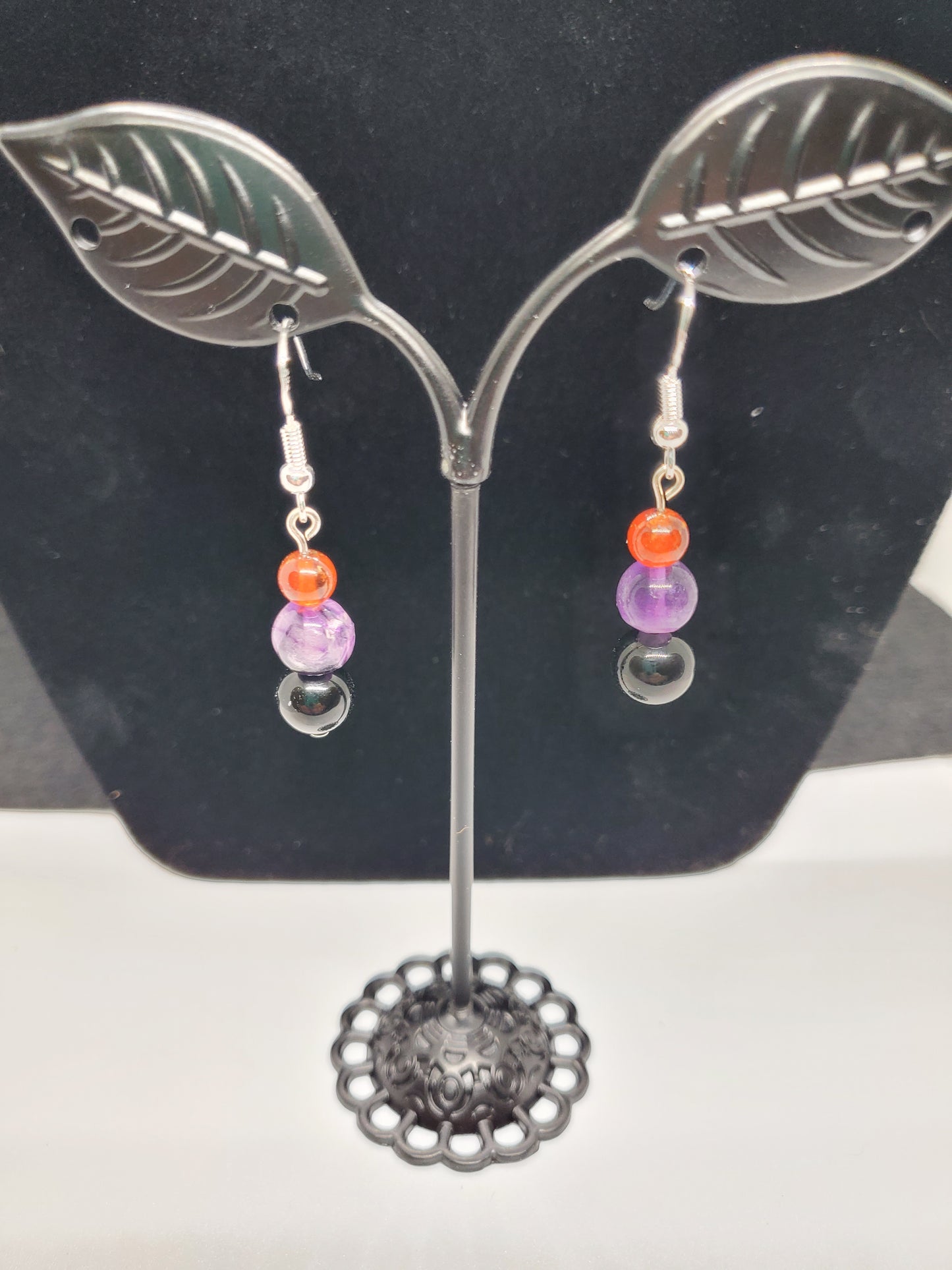 The Ultimate Suns Fan Accessory: Gemstone Basketball Earrings. - Cinnful Charms Jewelry