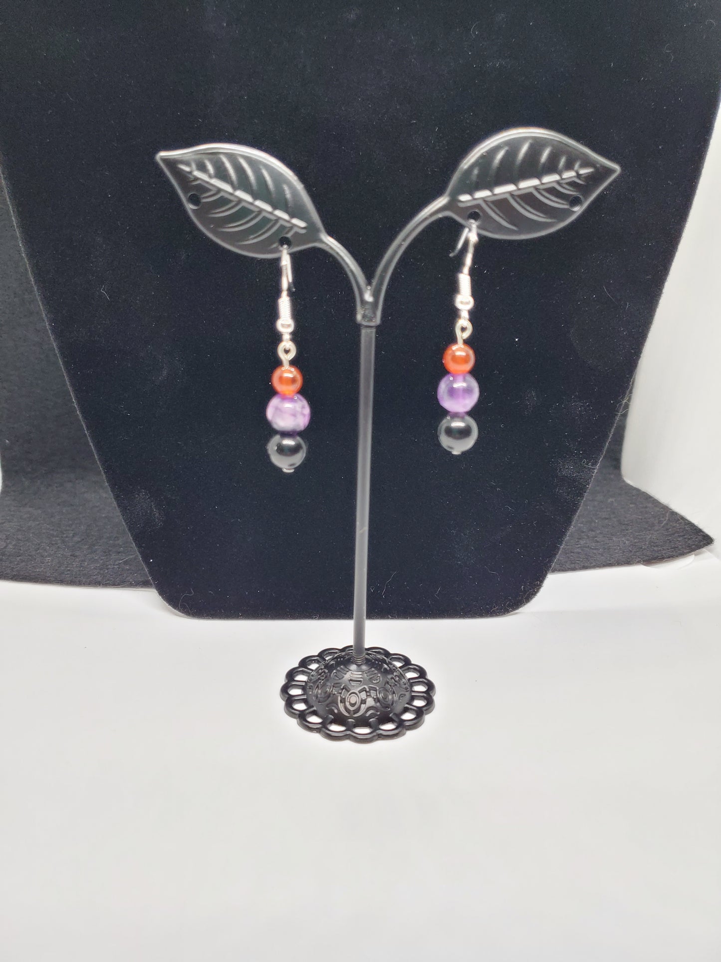 The Ultimate Suns Fan Accessory: Gemstone Basketball Earrings. - Cinnful Charms Jewelry