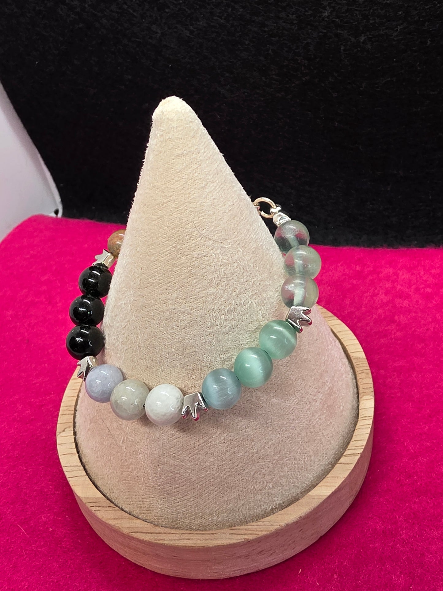 Where Fire Meets Stone: Agate, Onyx & Labradorite Bracelets - Cinnful Charms Jewelry