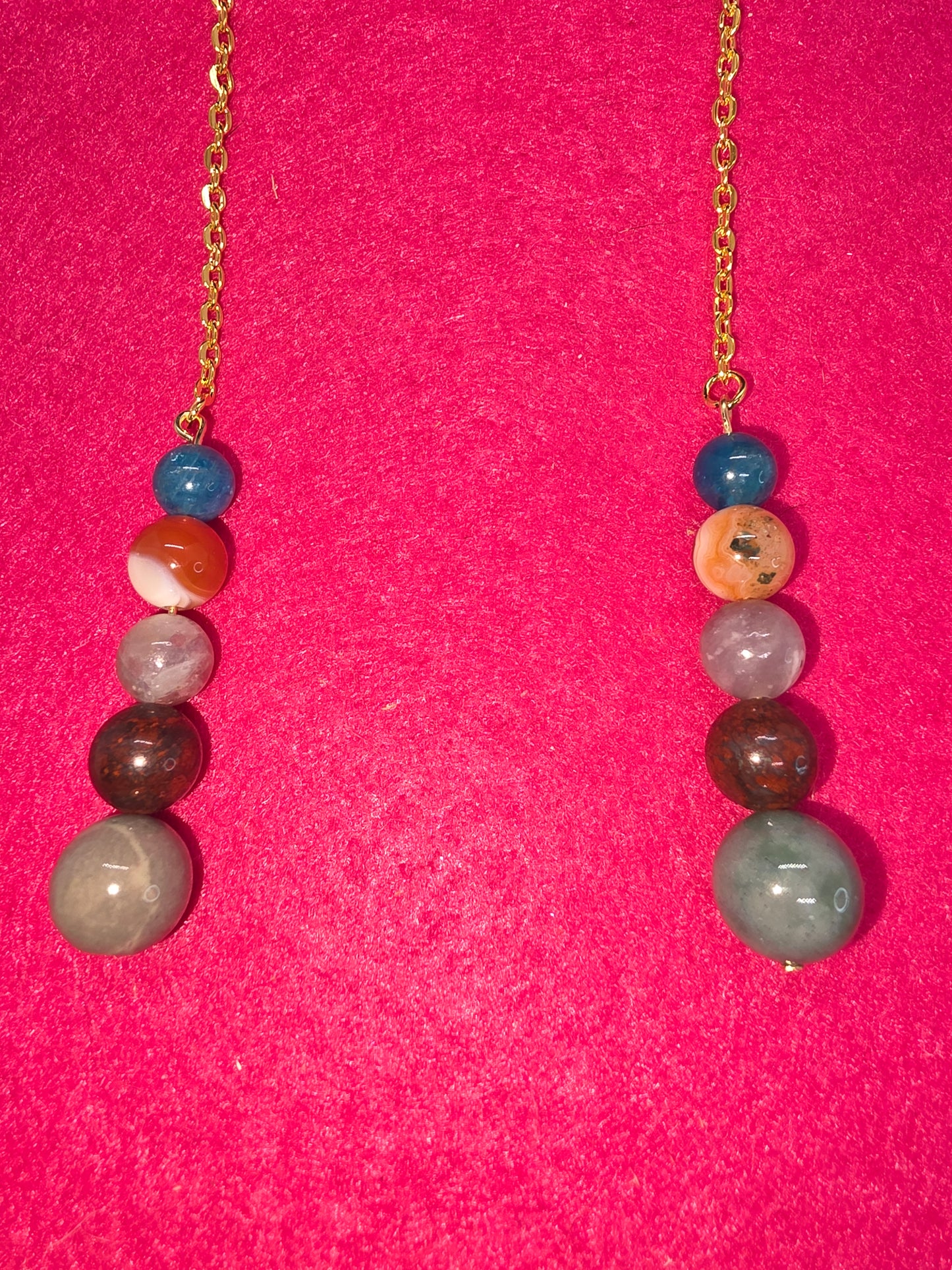 The Monarch's Treasure: Viking Gold & Gemstone Hair Adornments - Cinnful Charms Jewelry