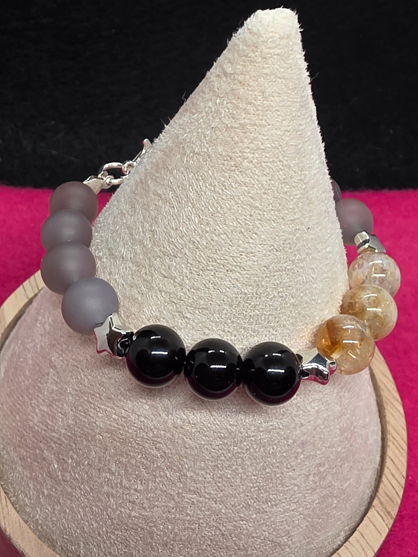 Chalcedony, Citrine & Onyx Bracelets - Cinnful Charms Jewelry