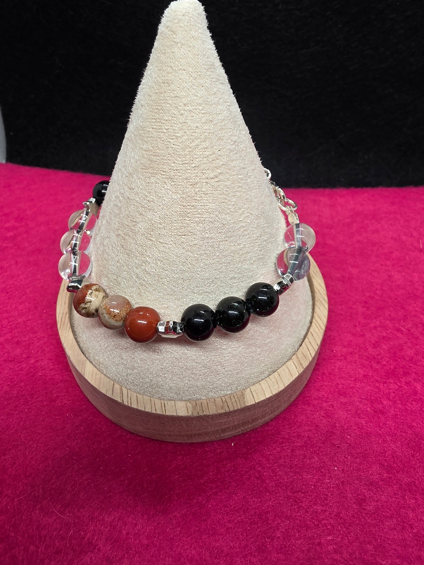 Earth & Sky Gemstone Blend Bracelet - Cinnful Charms Jewelry