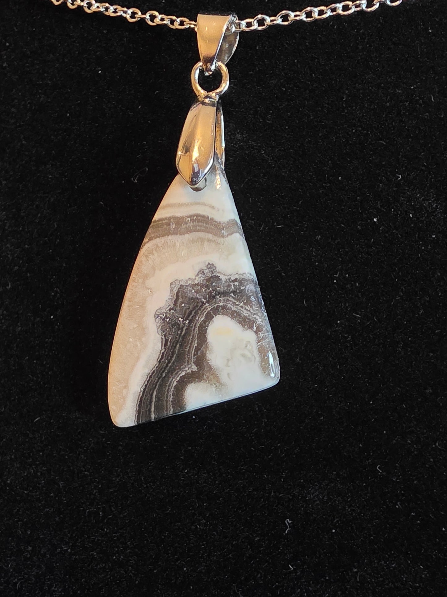Zebra Calcite Necklaces - Clarity, Balance & Striking Style - Cinnful Charms Jewelry