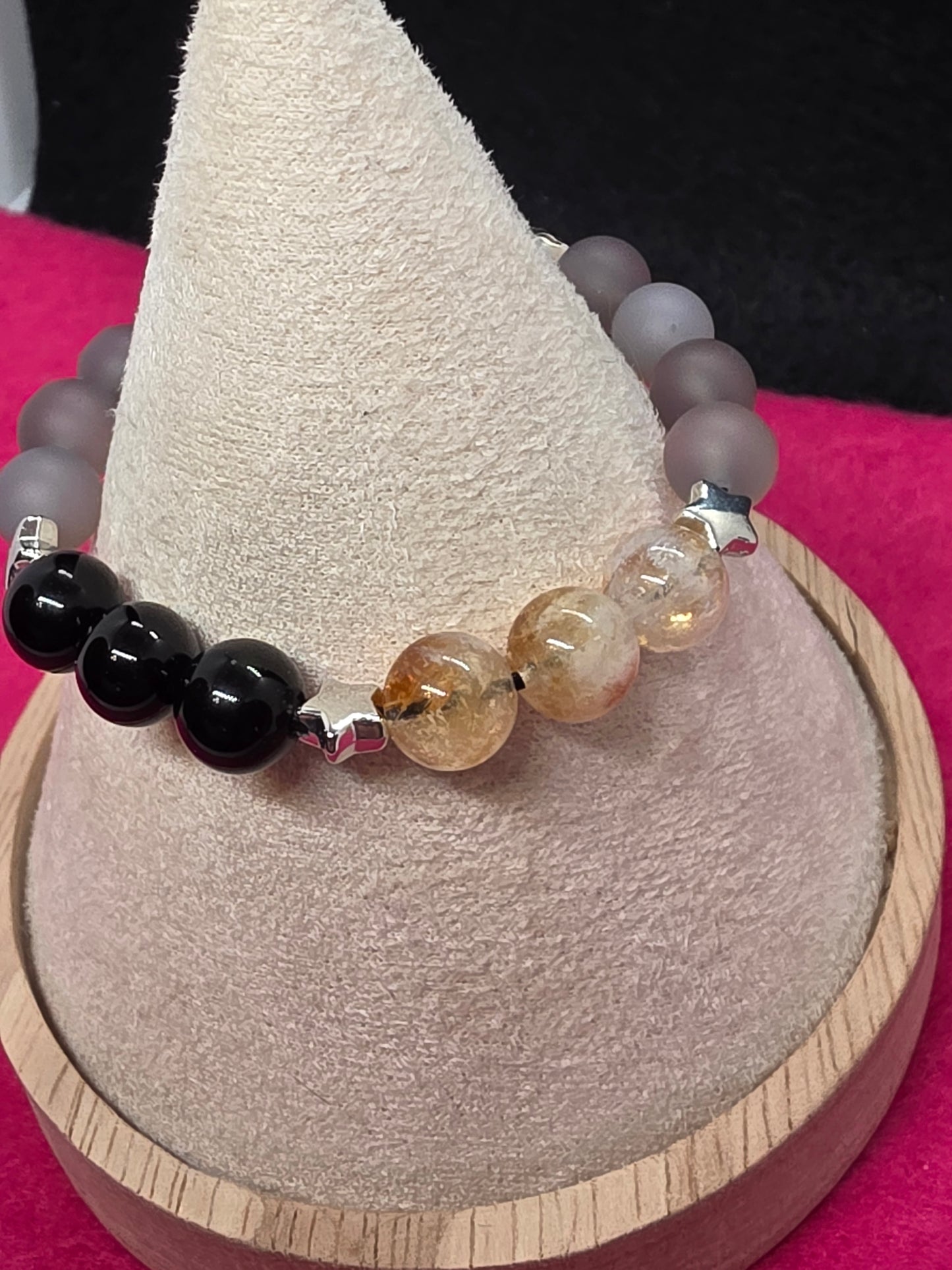 Chalcedony, Citrine & Onyx Bracelets - Cinnful Charms Jewelry