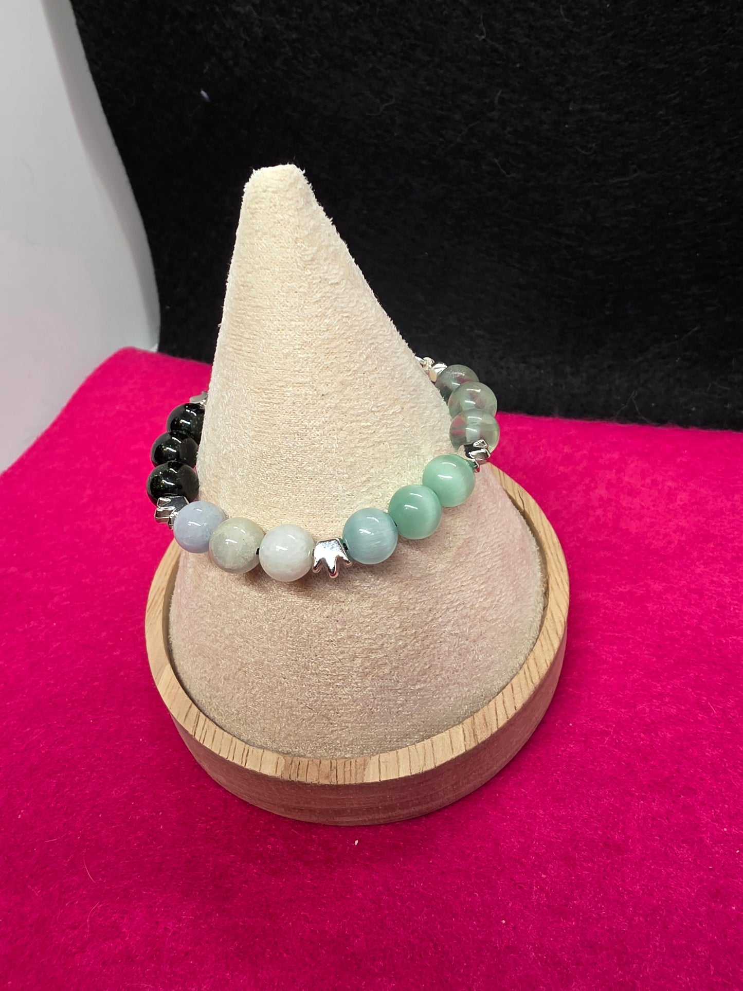 Island Energy, Earthy Greens: Our Stone Bracelet - Cinnful Charms Jewelry