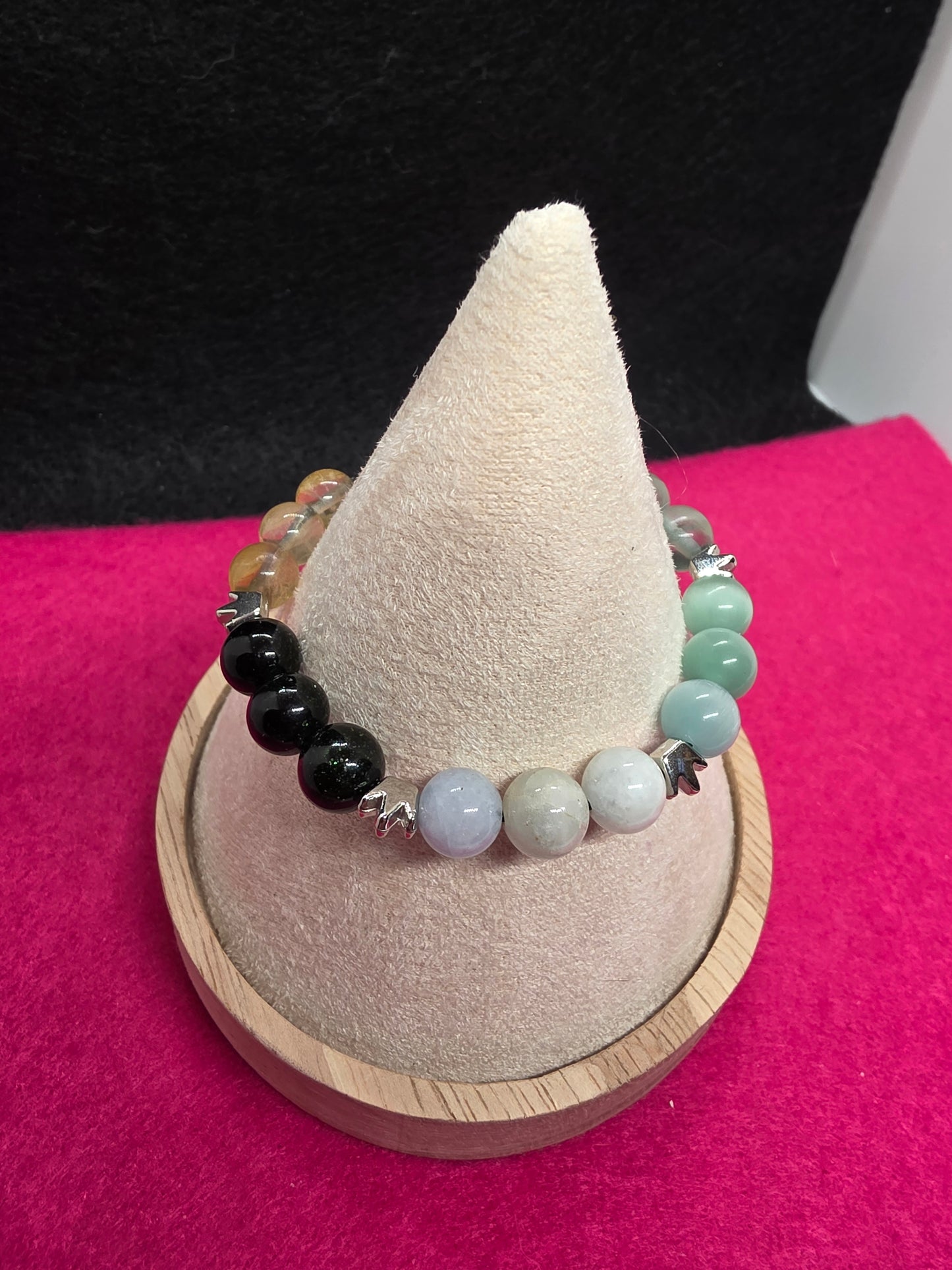 Island Energy, Earthy Greens: Our Stone Bracelet - Cinnful Charms Jewelry