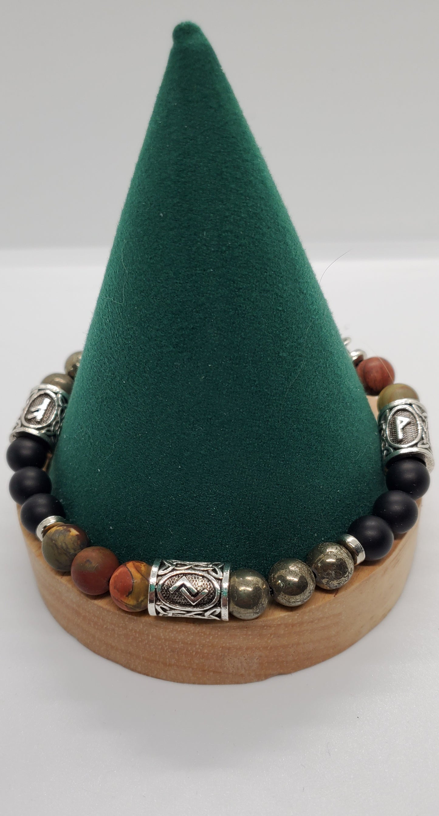 Ancient Symbol Mens Bracelet 8" Size - Cinnful Charms Jewelry