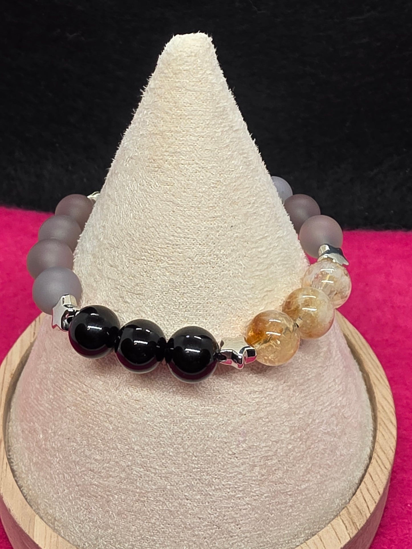 Chalcedony, Citrine & Onyx Bracelets - Cinnful Charms Jewelry
