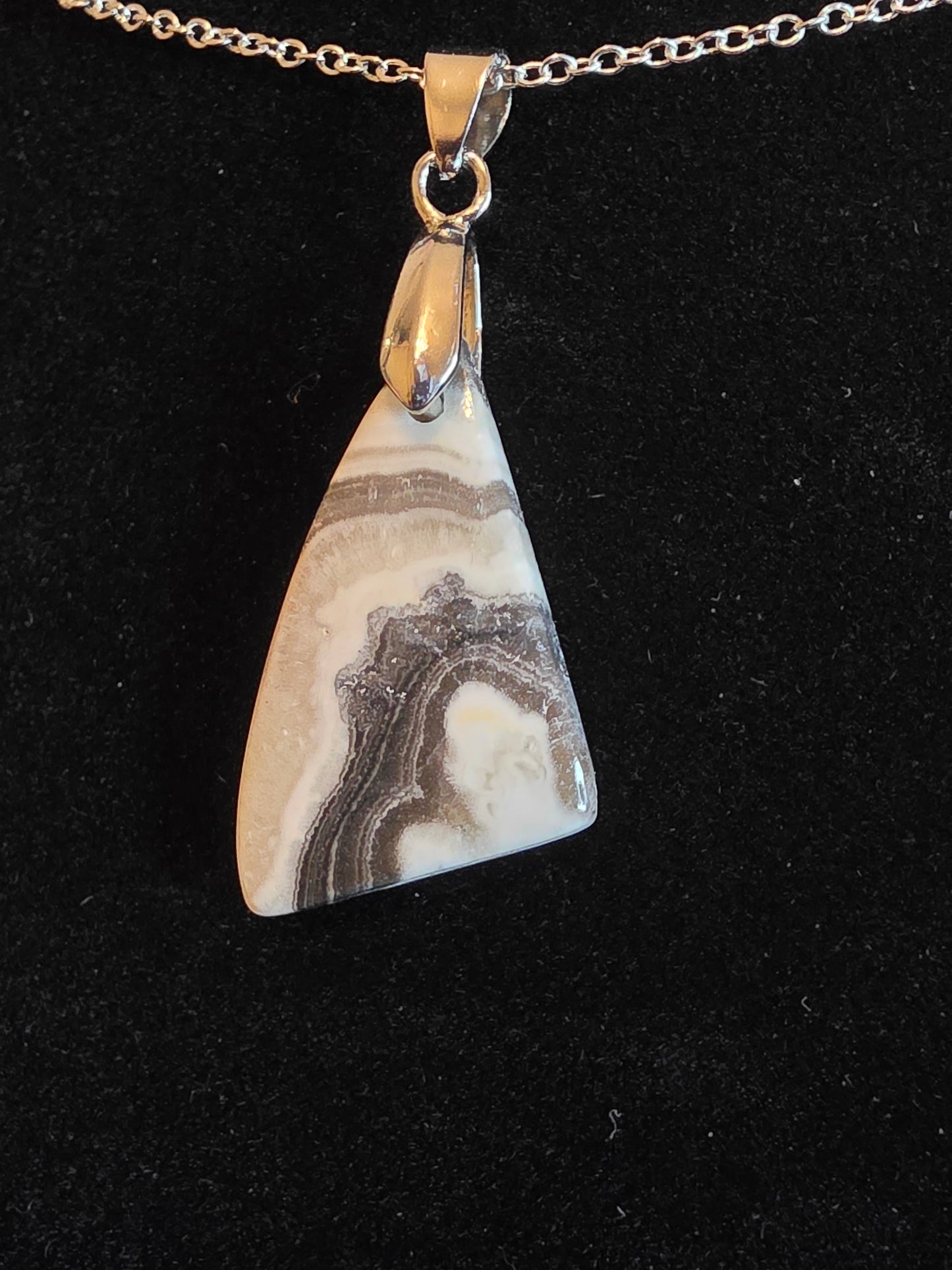 Zebra Calcite Necklaces - Clarity, Balance & Striking Style - Cinnful Charms Jewelry