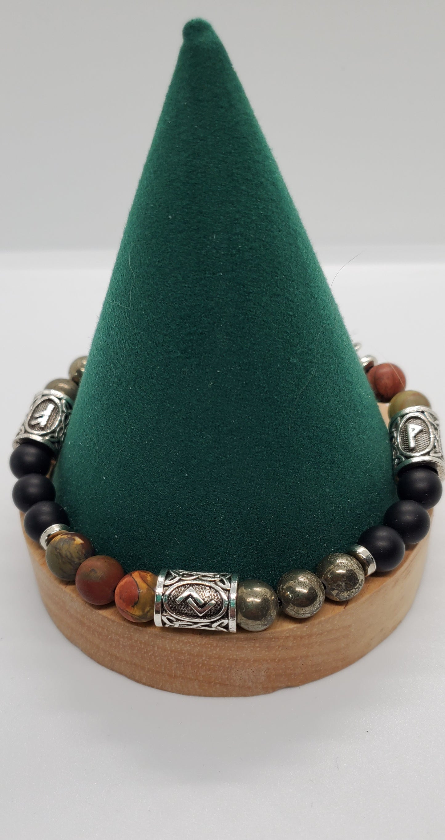 Ancient Symbol Mens Bracelet 8" Size - Cinnful Charms Jewelry
