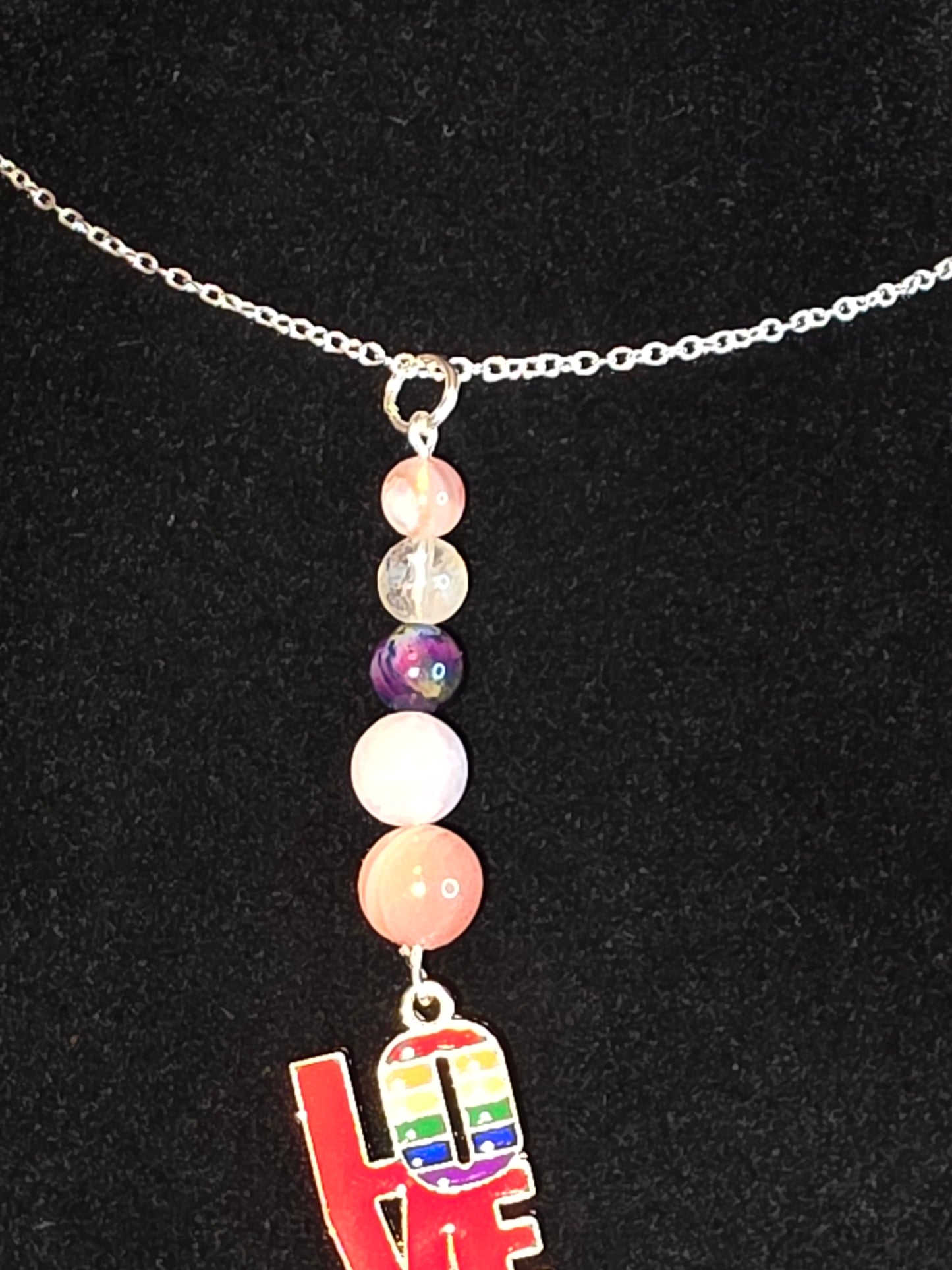 Colors of Pride necklace - Cinnful Charms Jewelry