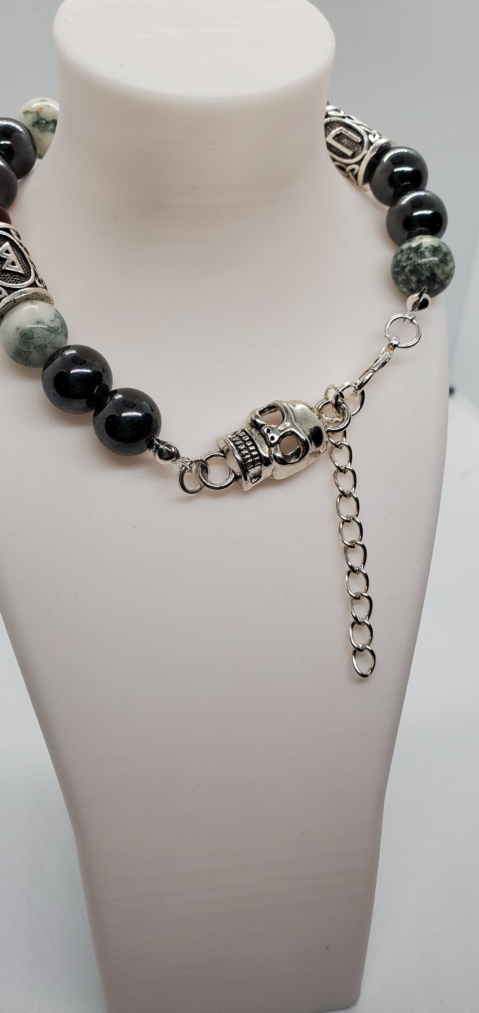 Norse Charm Men's Bracelet 8" size - Cinnful Charms Jewelry 