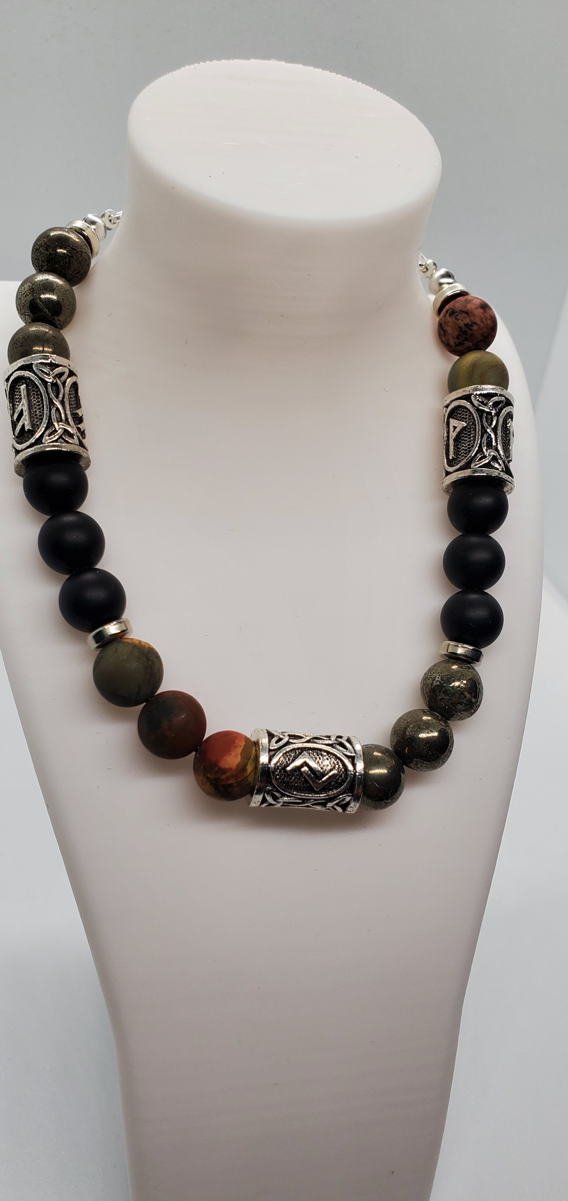 Ancient Symbol Mens Bracelet 8" Size - Cinnful Charms Jewelry 