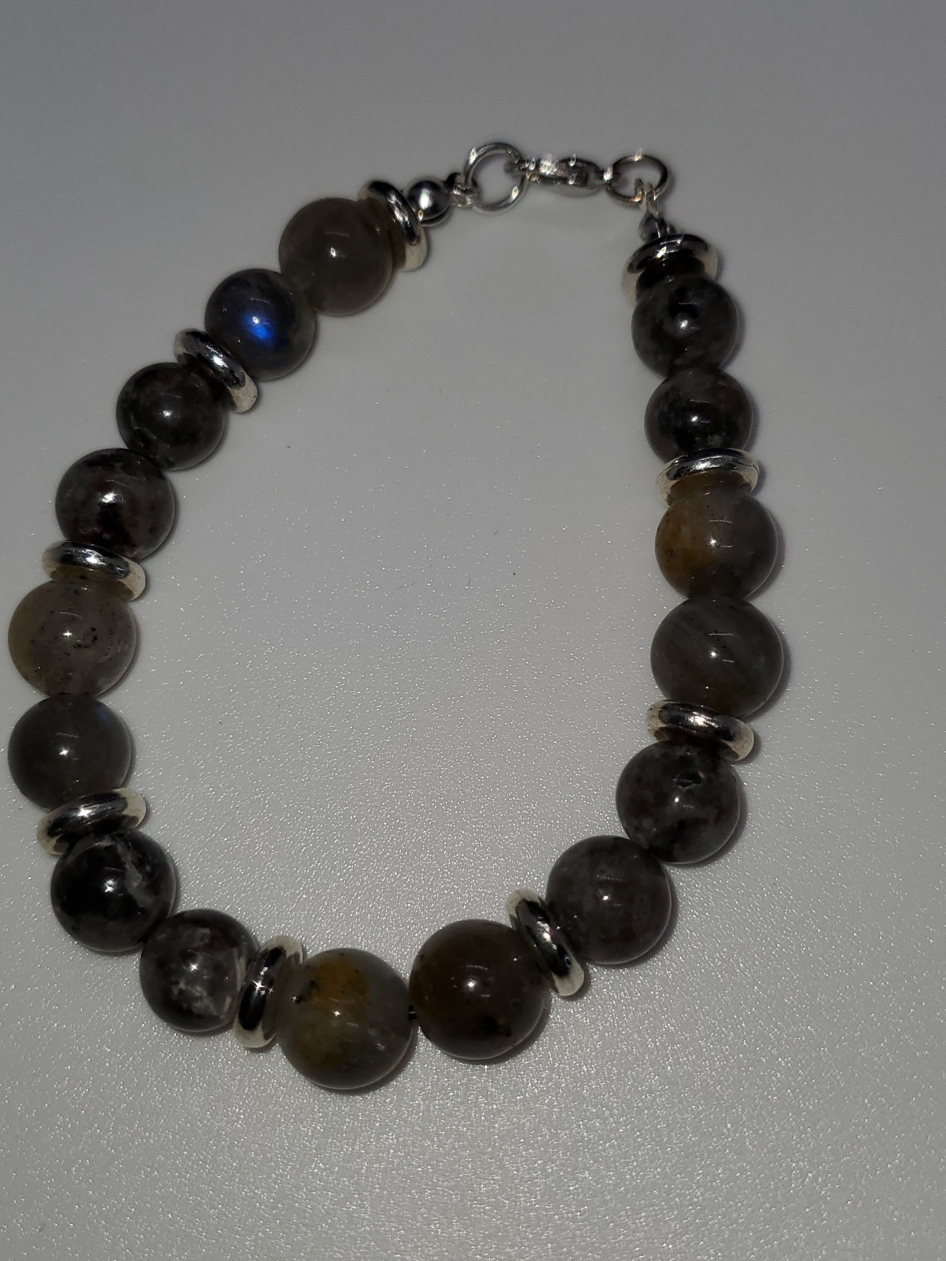 "Northern Lights Bracelet" Men's 7.5" Size - Cinnful Charms Jewelry 