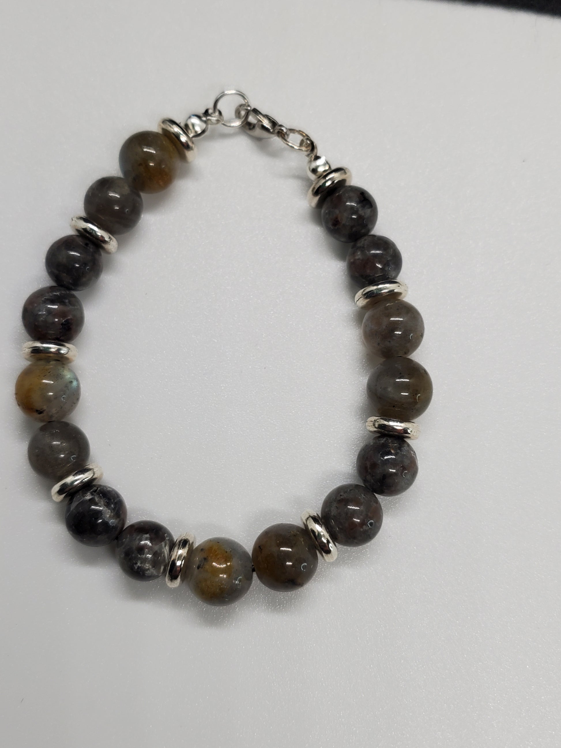 "Northern Lights Bracelet" Men's 7.5" Size - Cinnful Charms Jewelry 