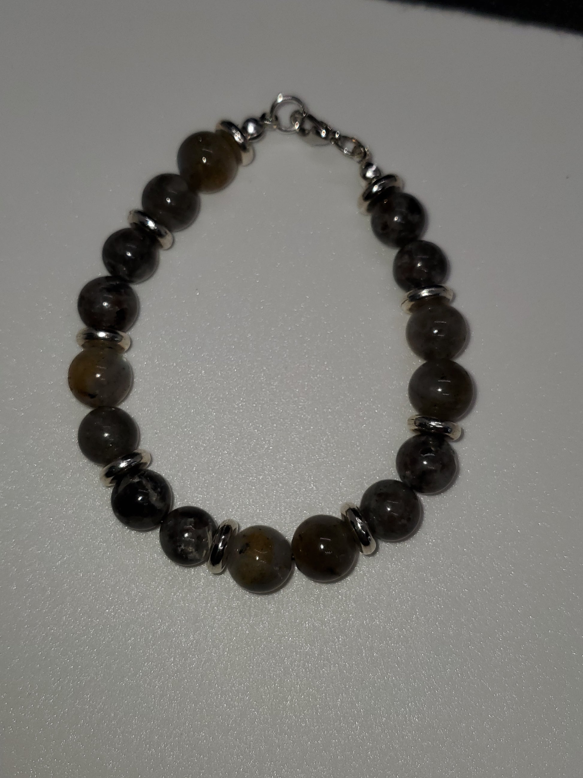 "Northern Lights Bracelet" Men's 7.5" Size - Cinnful Charms Jewelry 