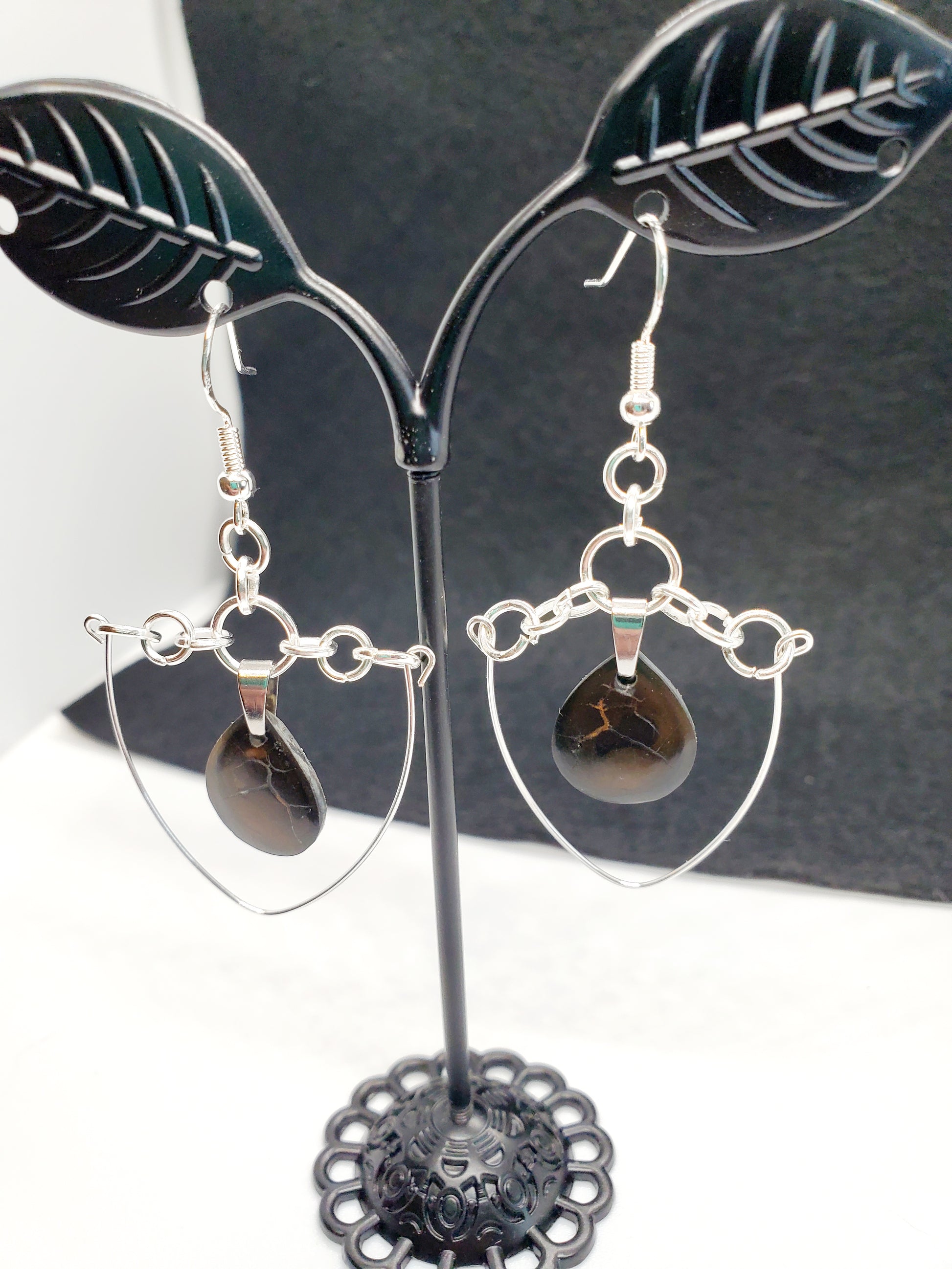 The Dragon's Tears Septerian Earrings - Cinnful Charms Jewelry 