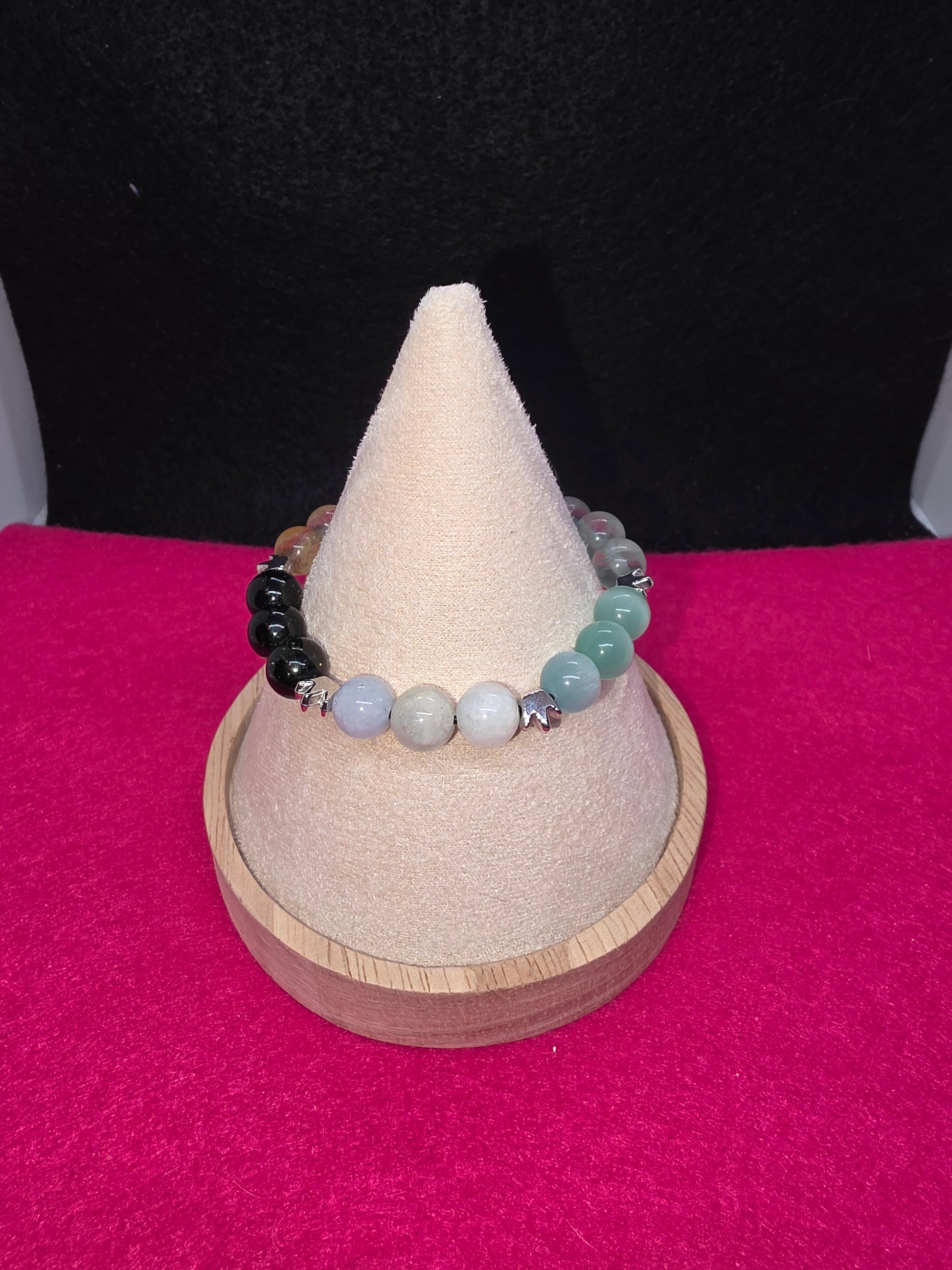 Island Energy, Earthy Greens: Our Stone Bracelet - Cinnful Charms Jewelry 