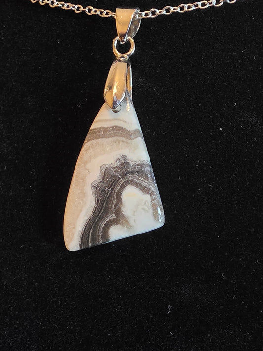 Zebra Calcite Necklaces - Clarity, Balance & Striking Style - Cinnful Charms Jewelry 