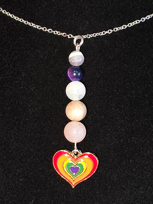 Pride & Love: Necklace - Cinnful Charms Jewelry 