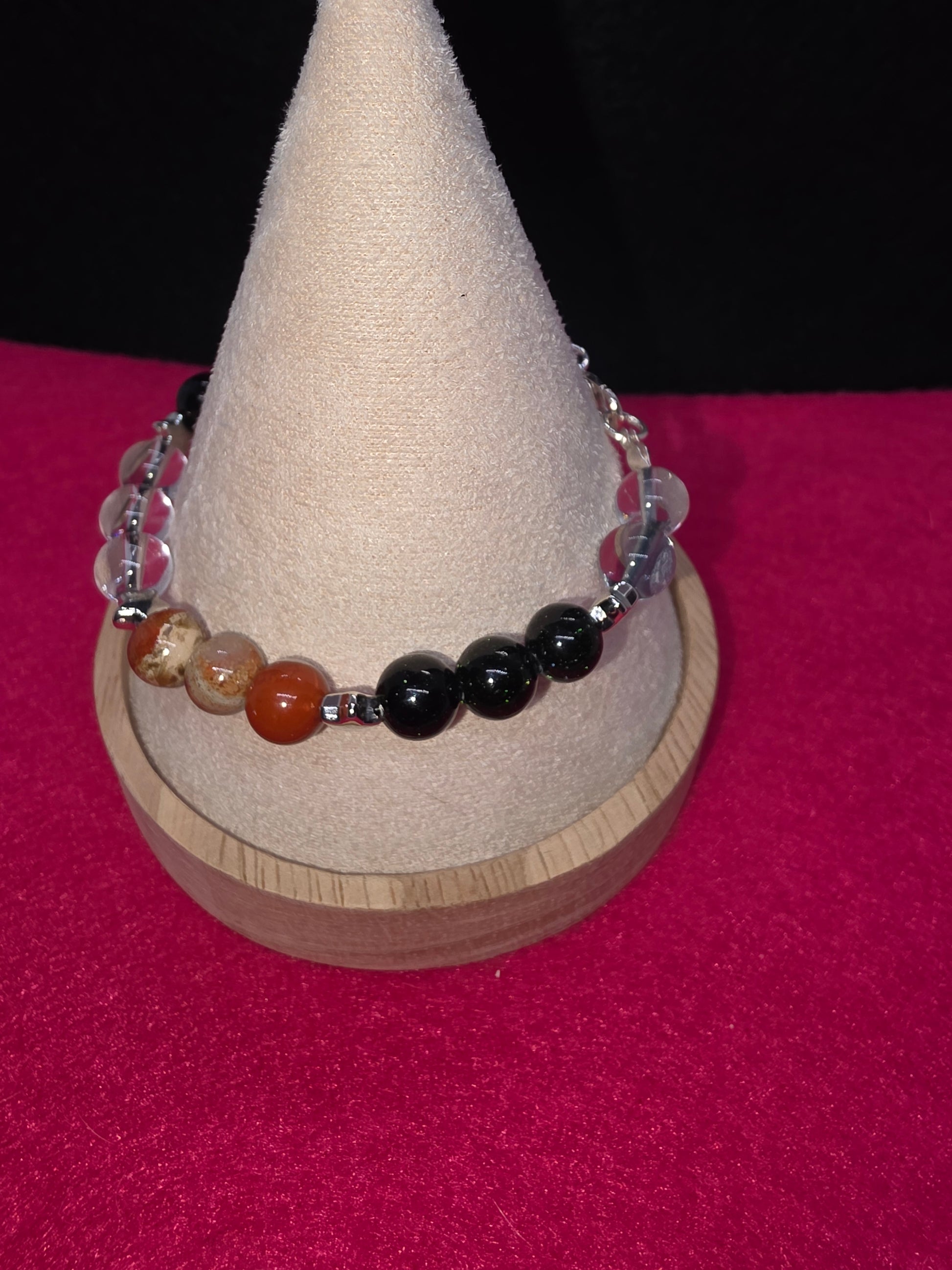 Earth & Sky Gemstone Blend Bracelet - Cinnful Charms Jewelry 